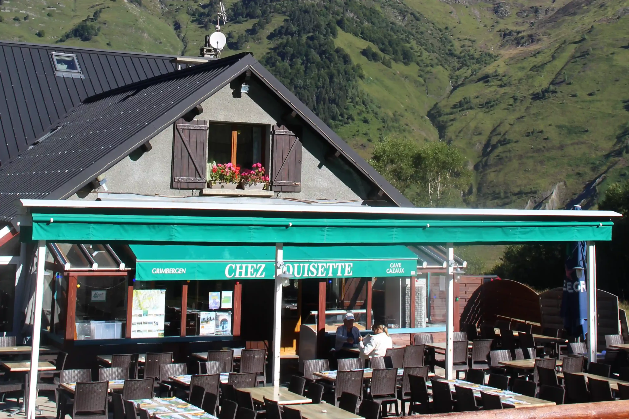 Devanture du restaurant Chez Louisette