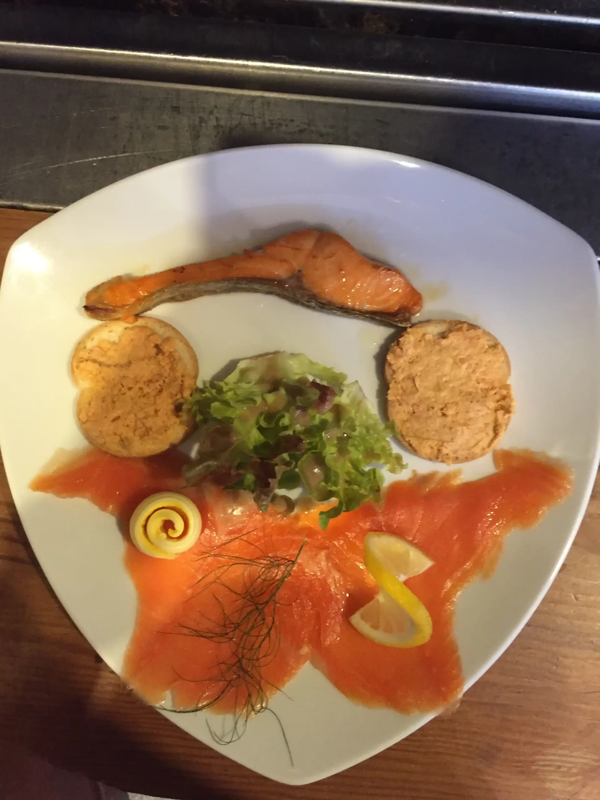 Plat de l'Hôtel Panoramic les Bains