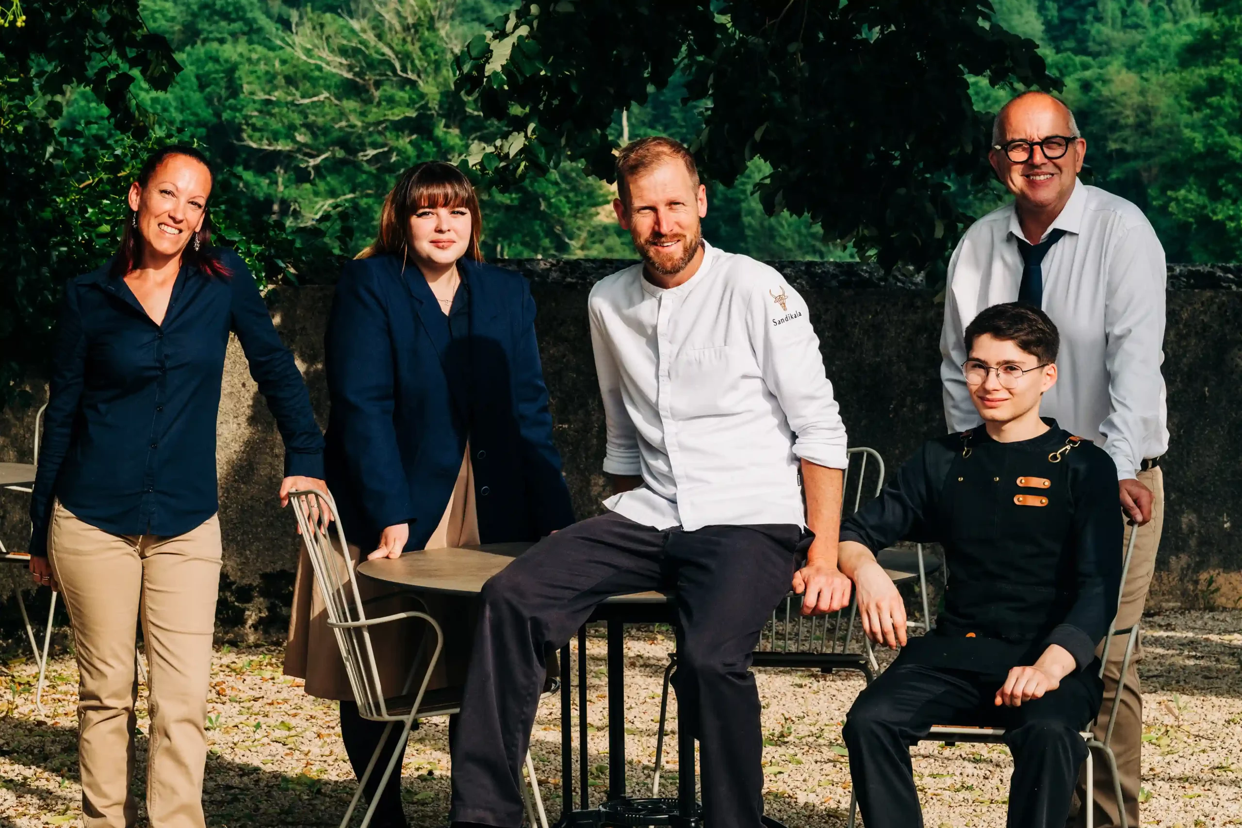 Équipe de restaurateurs Sandikala