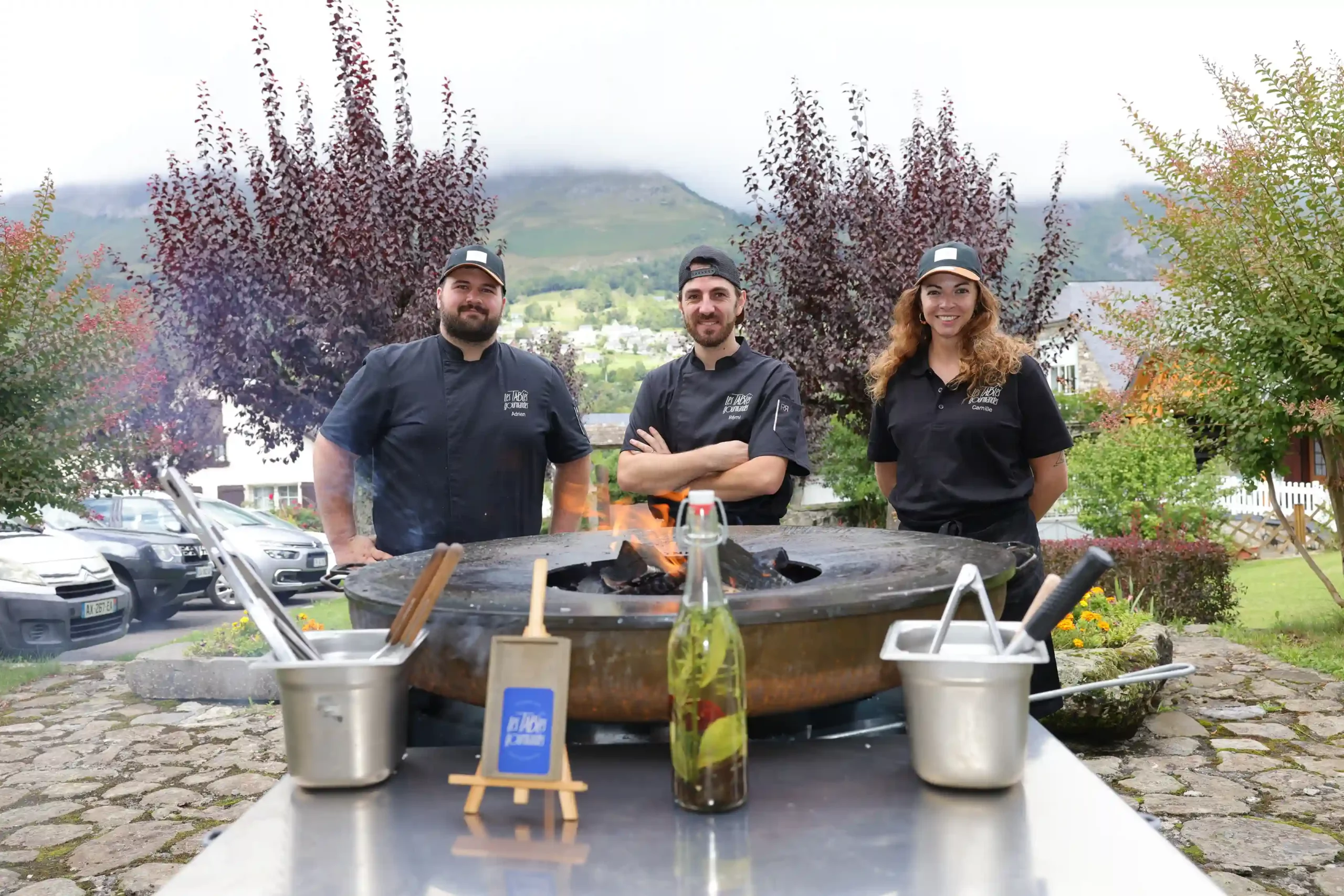 Équipe des Tables Gourmandes à Lanne