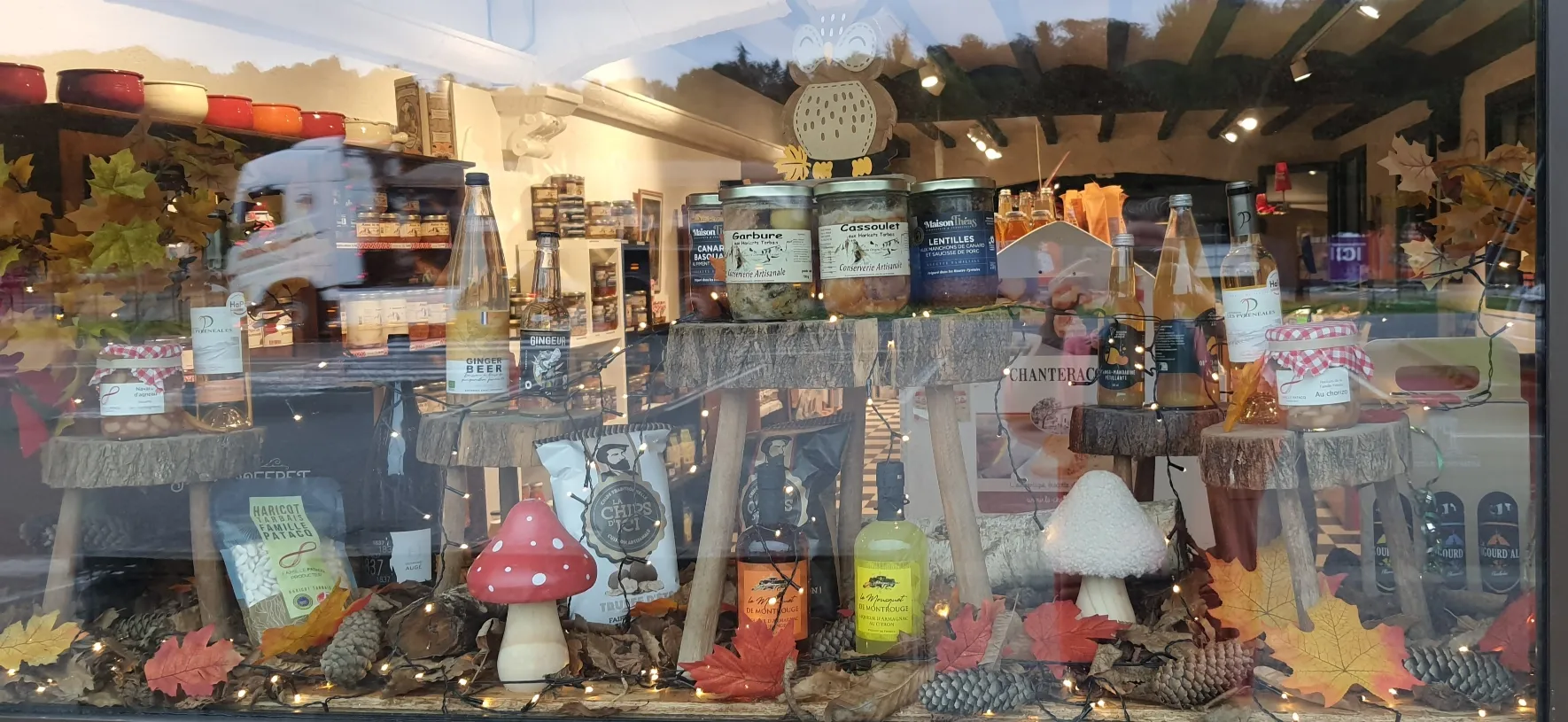 Vitrine Terroirs Pyrénéens à Lourdes