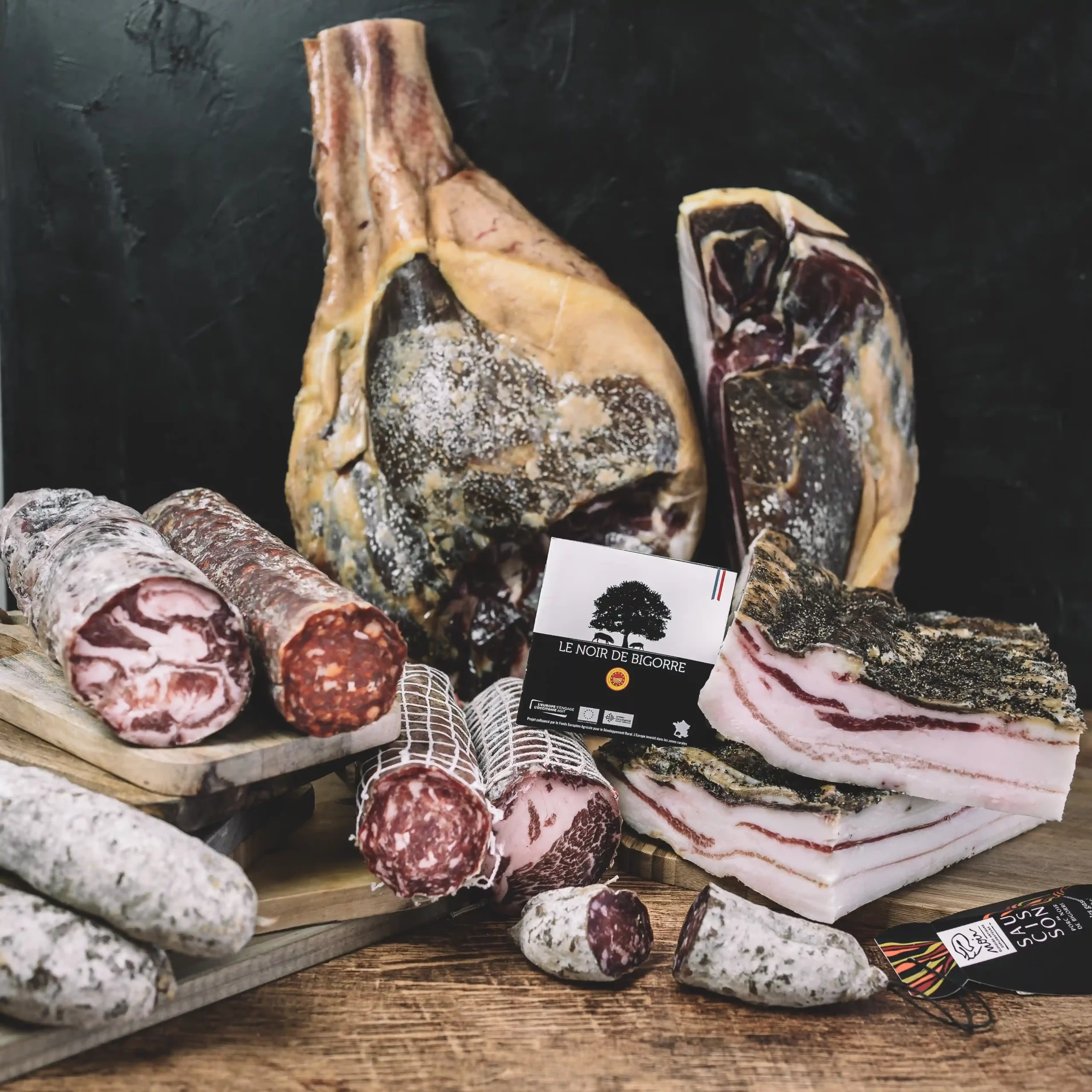 Plateau de charcuterie Noir de Bigorre