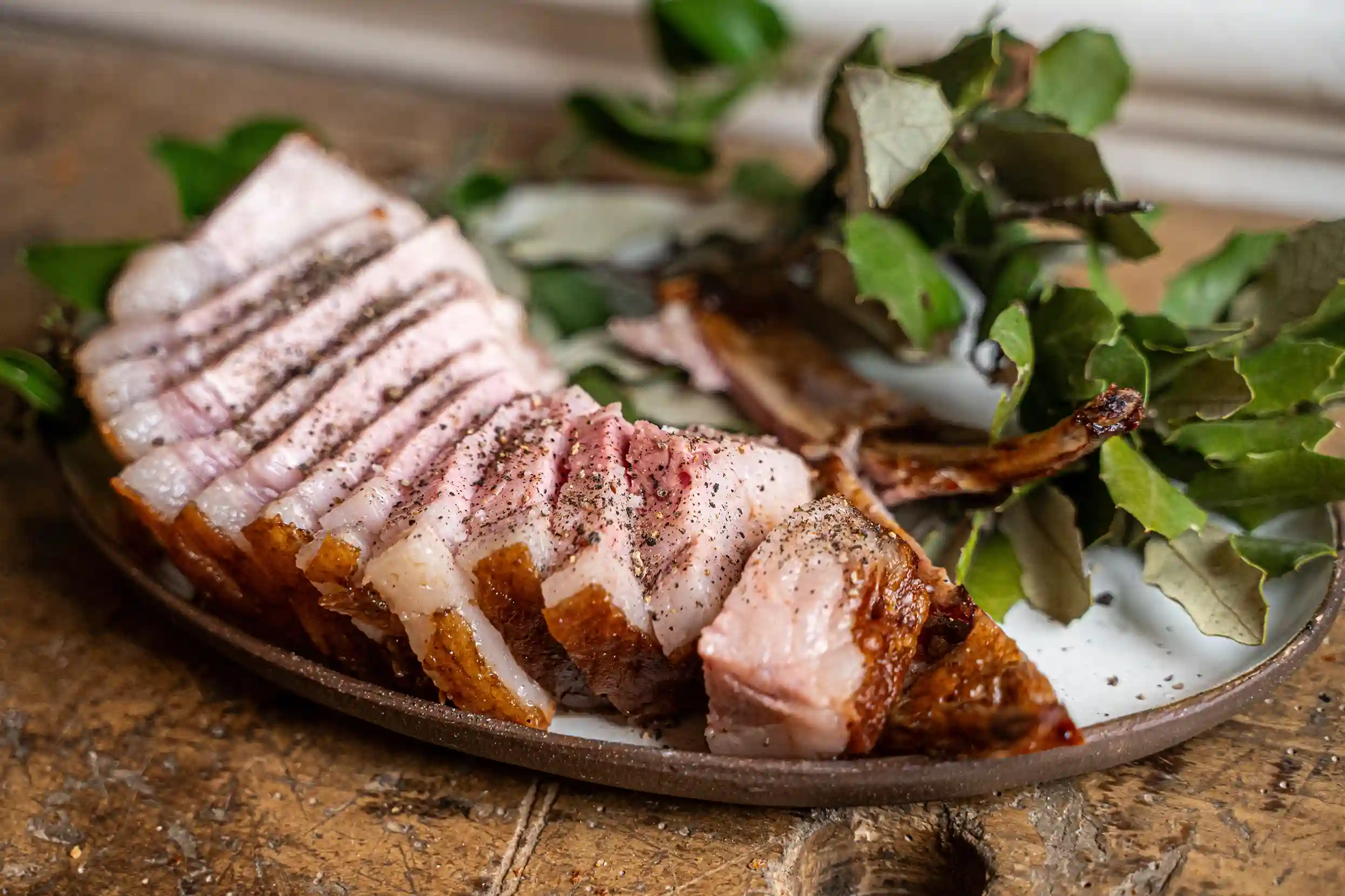 Plat de viande de Noir de Bigorre